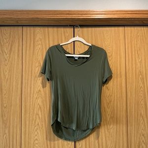 Old navy olive green tee